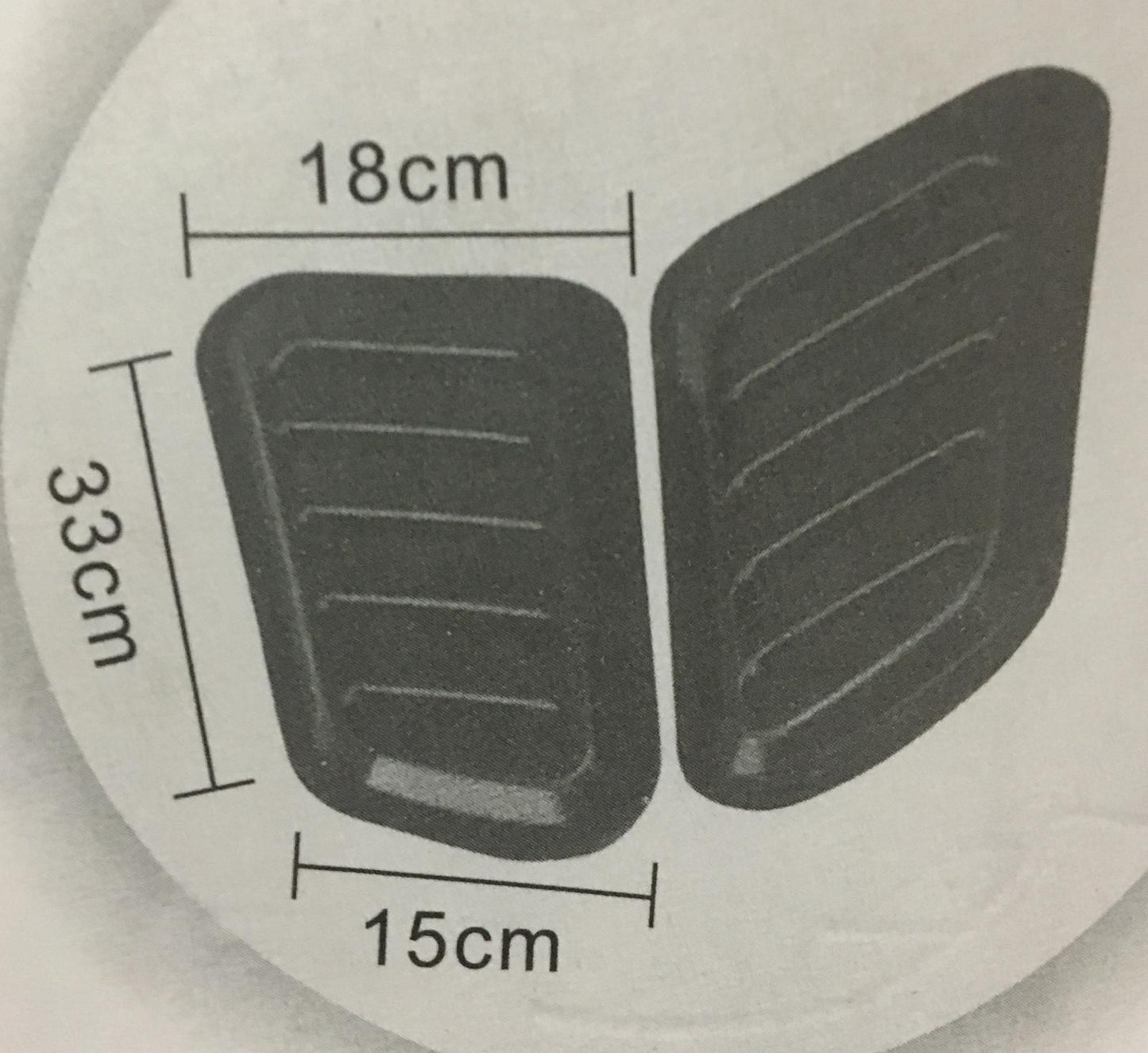 Rejilla de ventilación superior de capó Renault Megane 2 Piano Black