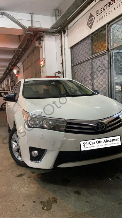 Toyota Avensis 2015-2018 Carcasa de Espejo Retrovisor Batman Piano Black Plástico ABS