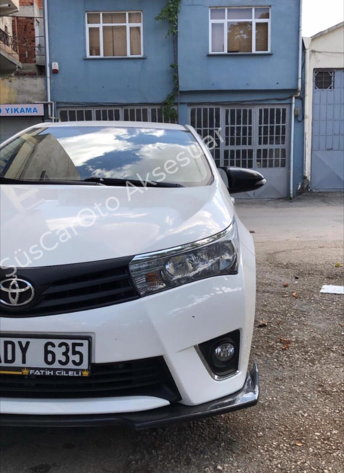 Toyota Avensis 2015-2018 Carcasa de Espejo Retrovisor Batman Piano Black Plástico ABS