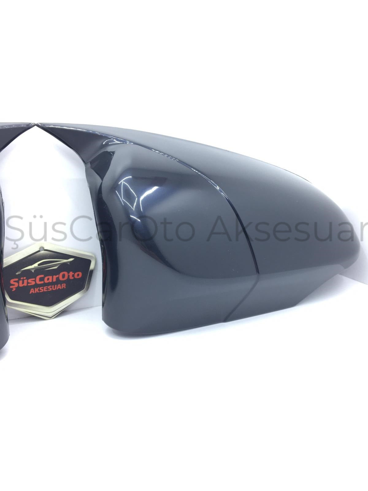 Toyota C-HR 2016-2020 Tapa de Espejo Batwing Piano Negro Plástico ABS