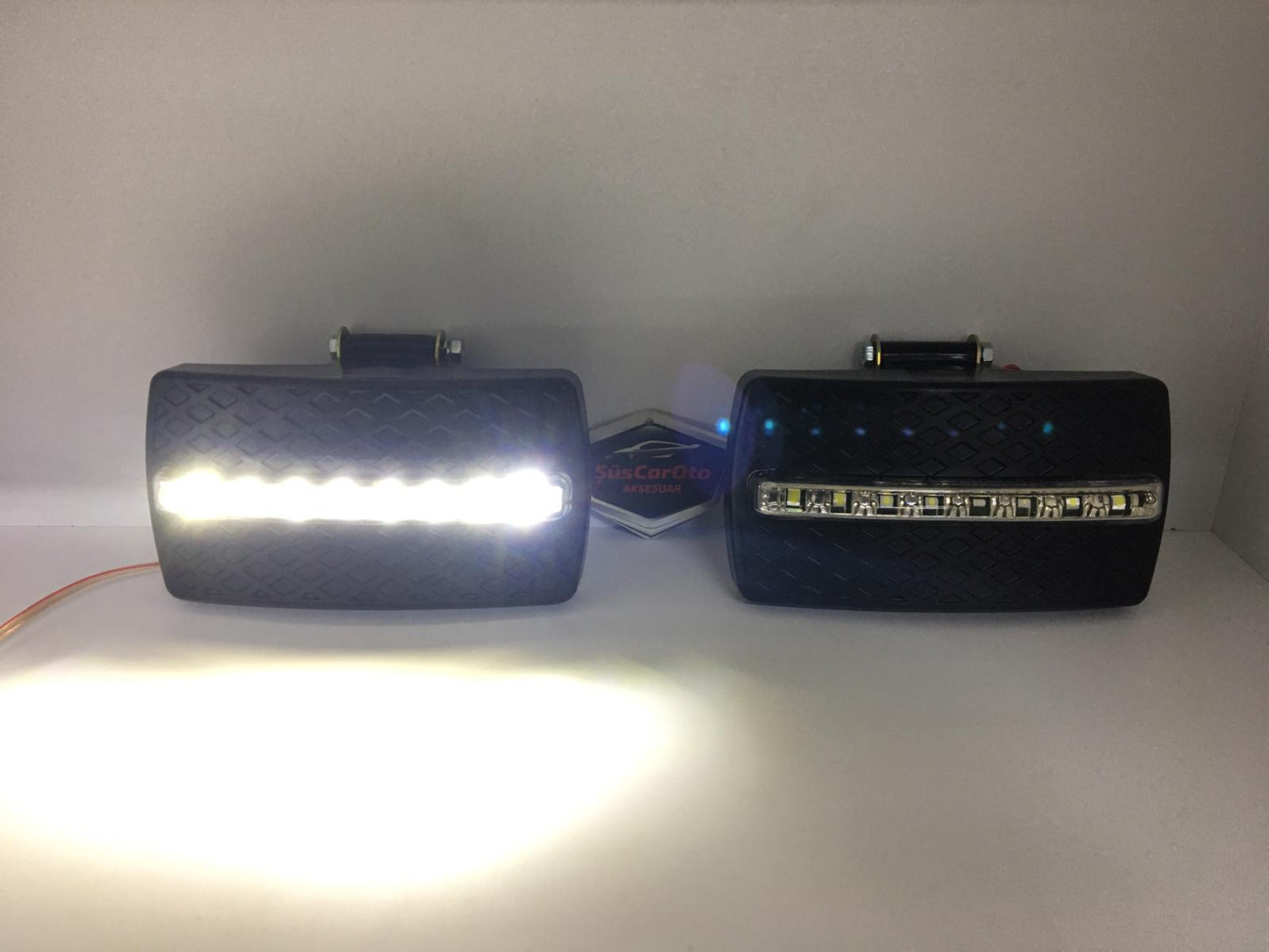 Tofaş Şahin Kartal Doğan Slx Luces antiniebla LED diurnas 8 LED 2 unidades