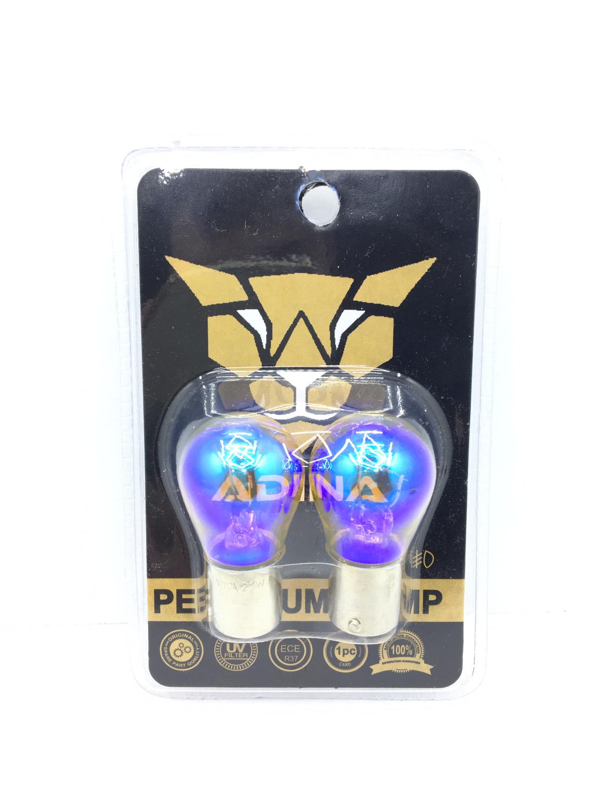 Bombilla Diadem PY21W de un solo polo, para intermitente, 12V, juego de 2 unidades