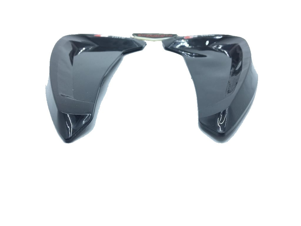 2 rejillas de ventilación flexibles S-Line Piano Black para guardabarros, derecha e izquierda