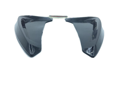 ALPINA Logo Piano Black Guardabarros Flexible Rejilla de Ventilación Derecha Izquierda 2 Piezas