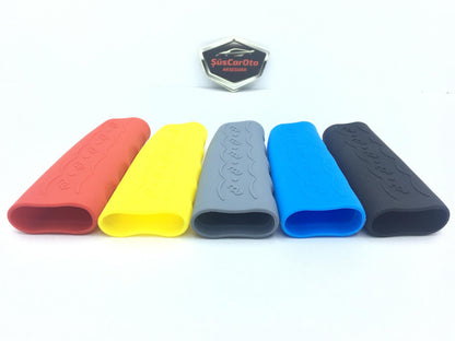Funda de freno de mano de silicona CARUB, protector de freno de mano de silicona, 5 colores