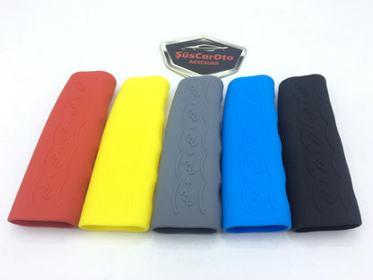 Funda de freno de mano de silicona CARUB, protector de freno de mano de silicona, 5 colores