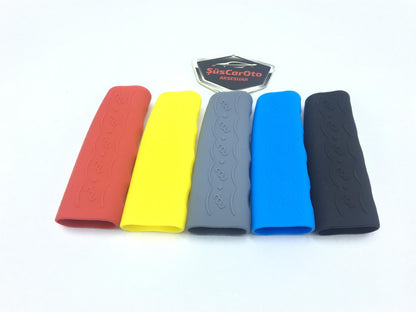 Funda de freno de mano de silicona CARUB, protector de freno de mano de silicona, 5 colores