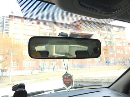 Carub 280 mm Espejo Retrovisor Adicional Encajable Tijera Abombado Negro