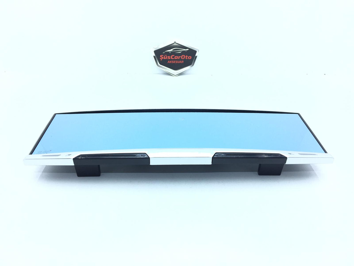 Espejo retrovisor antideslumbrante para coche con clip de 3R, azul, 270 mm