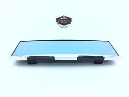 Espejo retrovisor antideslumbrante para coche con clip de 3R, azul, 270 mm