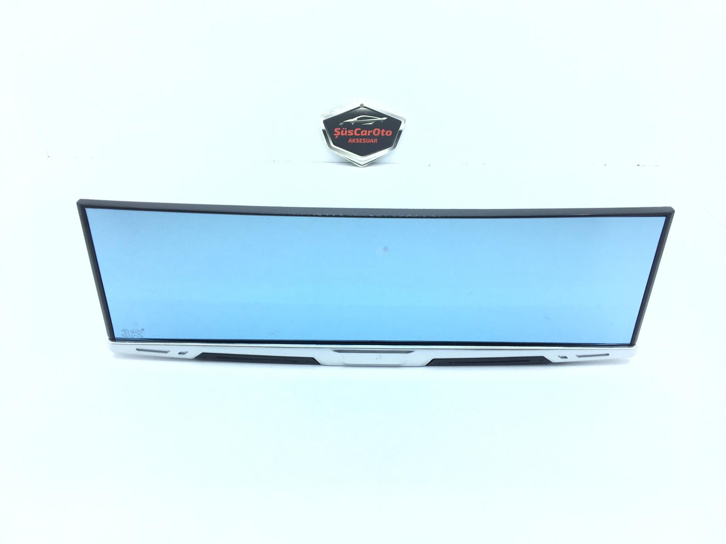 Espejo retrovisor antideslumbrante para coche con clip de 3R, azul, 270 mm