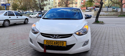 Hyundai Elantra 2011-2016 Cubierta de espejo lateral Batman tipo murciélago, negro piano, plástico ABS