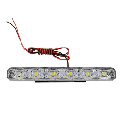 6 LED Luces de circulación diurna DRL Lámpara LED 18W Impermeable ONG16