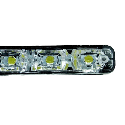 6 LED Luces de circulación diurna DRL Lámpara LED 18W Impermeable ONG16