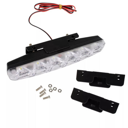 6 LED Luces de circulación diurna DRL Lámpara LED 18W Impermeable ONG16