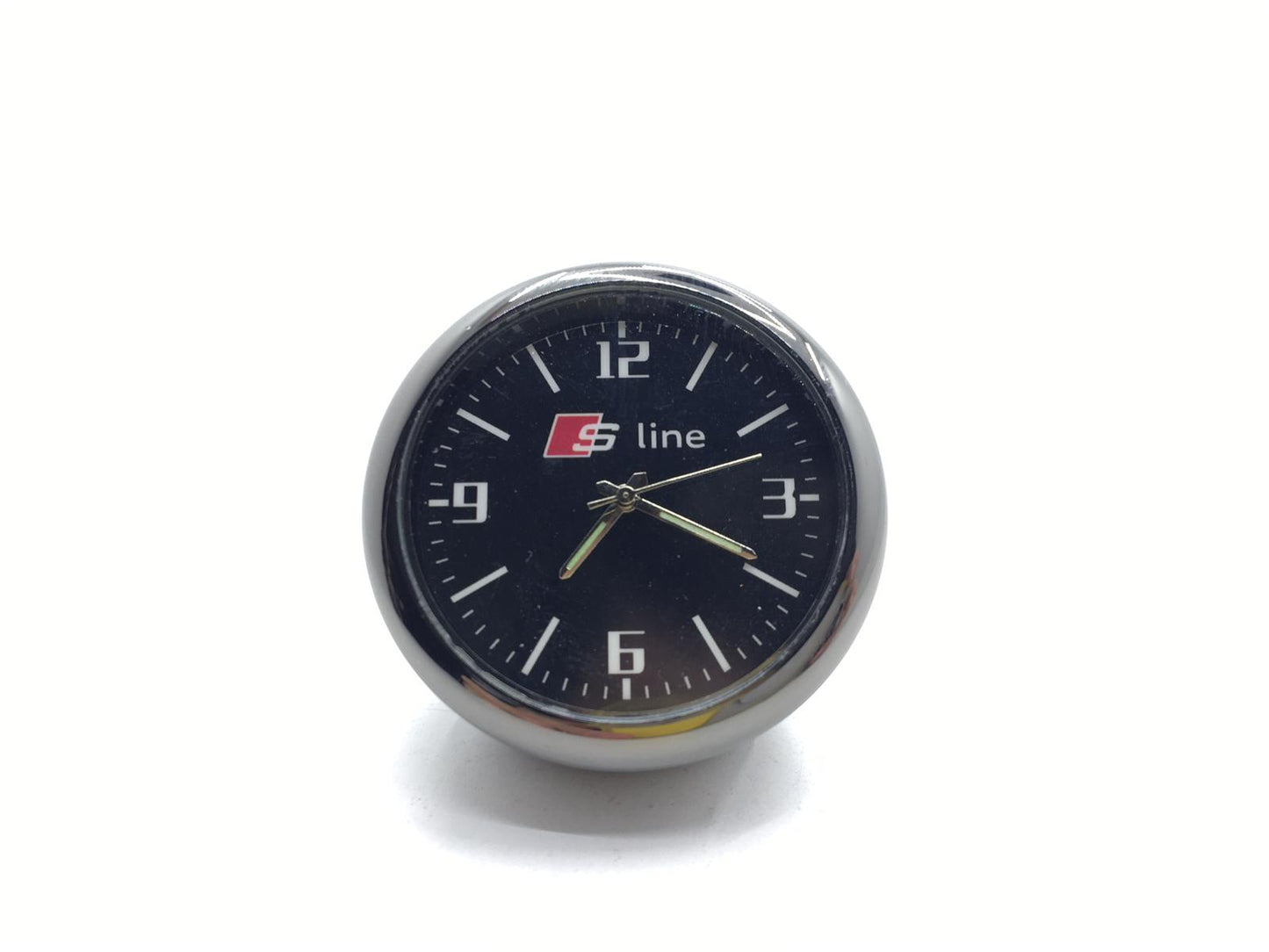 Reloj Analógico Retro Compatible con Ventilación Interior de Automóvil y Guantera, con Logotipo S line