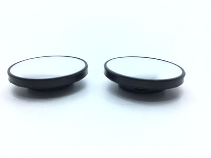 Carub Espejo Retrovisor de Ángulo Muerto Redondo Negro 2 unidades 5 cm Giratorio