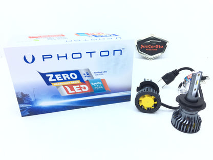 Photon Zero +2 Plus Nueva Generación Mini CSP Led Xenon Efecto Flash Ventilador Delgado Xenon 6000K H8