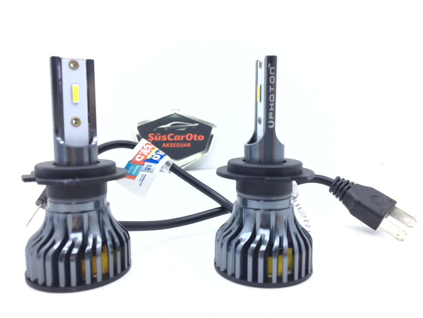 Photon Zero +2 Plus Nueva generación Mini CSP Led Xenon Efecto Rayo con ventilador Slim Zenon 6000K H4