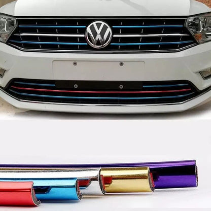 Embellecedor de Llanta de Coche, Aspecto Metálico, Tira Protectora para Llanta, Cinta para Llanta de 8 Metros, Color Dorado