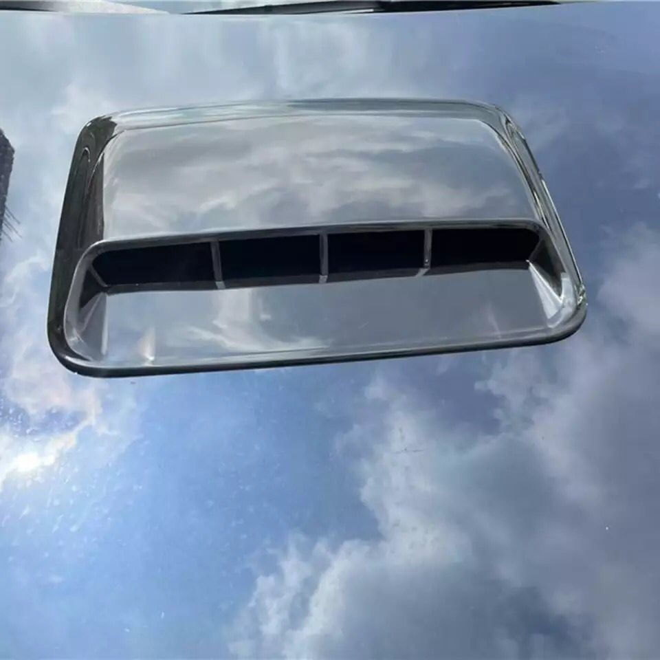 Universal Parrilla de Ventilación Grande para Capó y Techo, Compatible con Todos los Vehículos, Venti Air Scoop