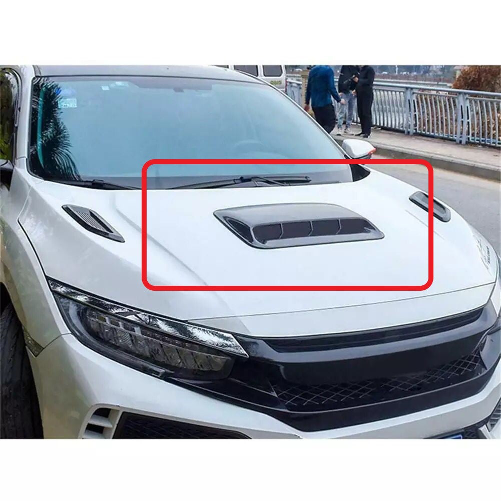 Universal Parrilla de Ventilación Grande para Capó y Techo, Compatible con Todos los Vehículos, Venti Air Scoop