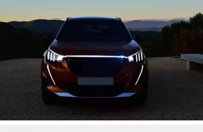 DRL LED diurno para capó, control por aplicación y mando a distancia, tira de LED RGB de 1,5 metros, diseño Golf 8 ONG48