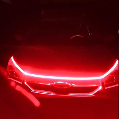 DRL LED diurno para capó, control por aplicación y mando a distancia, tira de LED RGB de 1,5 metros, diseño Golf 8 ONG48