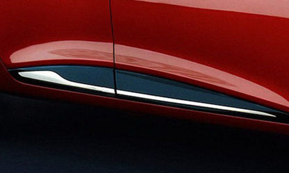 Embellecedores cromados para puertas laterales Renault Clio 4 HB, 4 piezas, 2012 y posteriores
