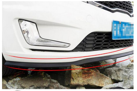 SAMURAI Ez Lip Spoiler Delantero Goma Flexible Suave 3M Adhesivo Añadido 2.5 m ONP496