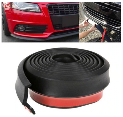 SAMURAI Ez Lip Spoiler Delantero Goma Flexible Suave 3M Adhesivo Añadido 2.5 m ONP496