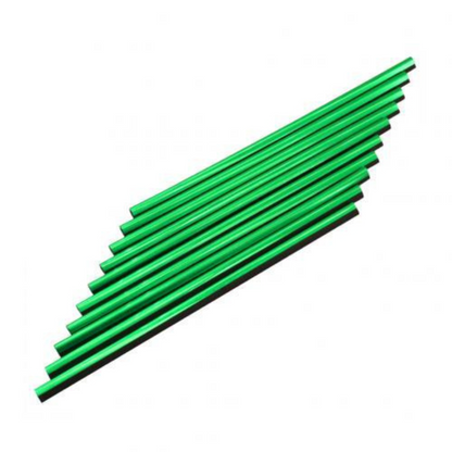 Kit de molduras decorativas para las rejillas de ventilación del aire acondicionado del coche, color verde